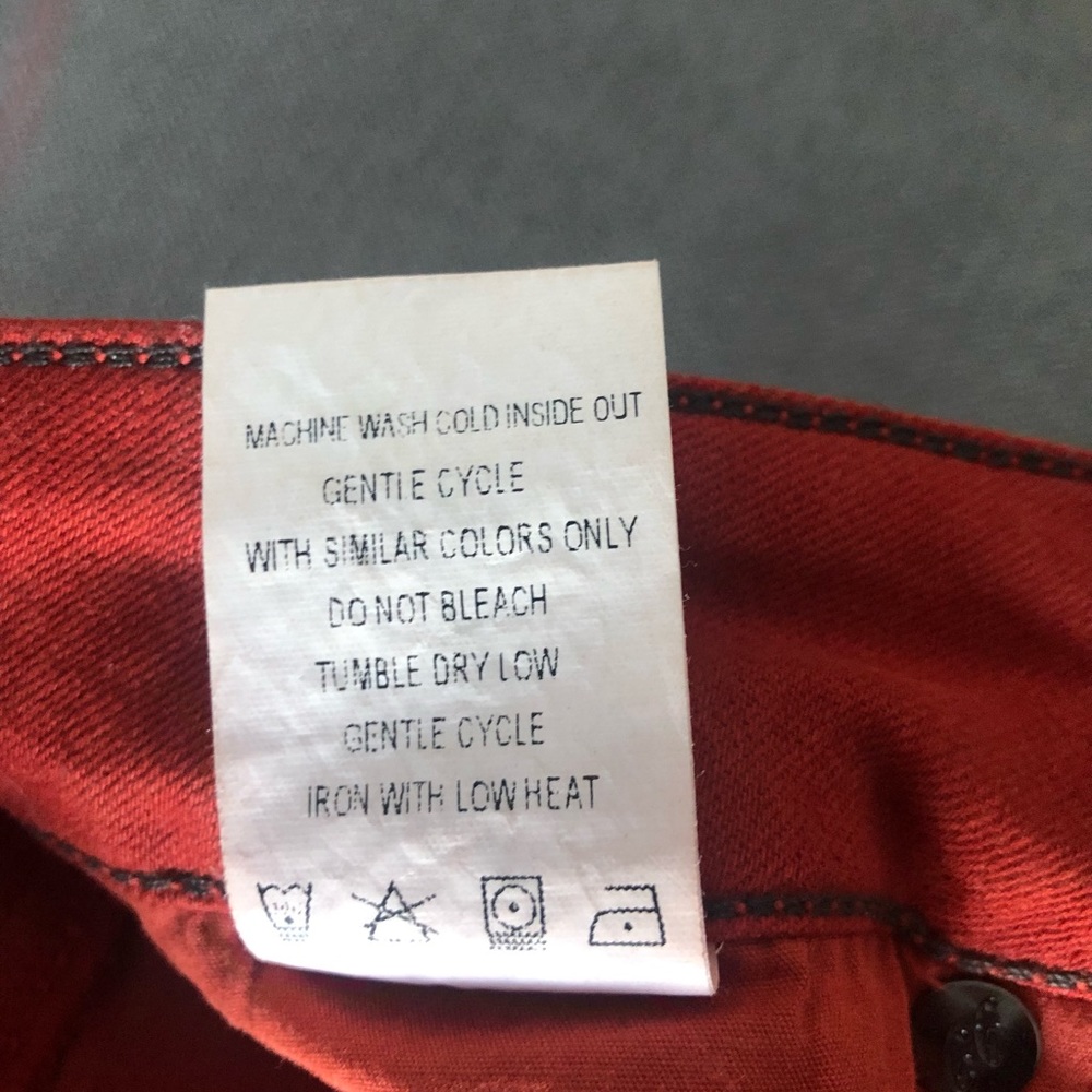 Level 99 Janice Ultra Skinny Burnt Orange Jeans - Picture 6 of 16